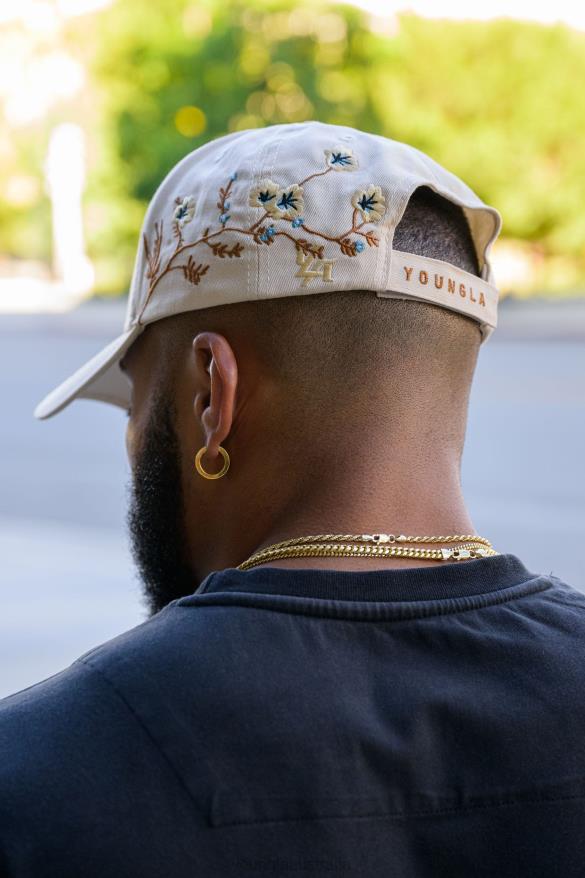 Clothing YoungLA 918 LA BRANCH HATS Off-White Men 4F2FF963