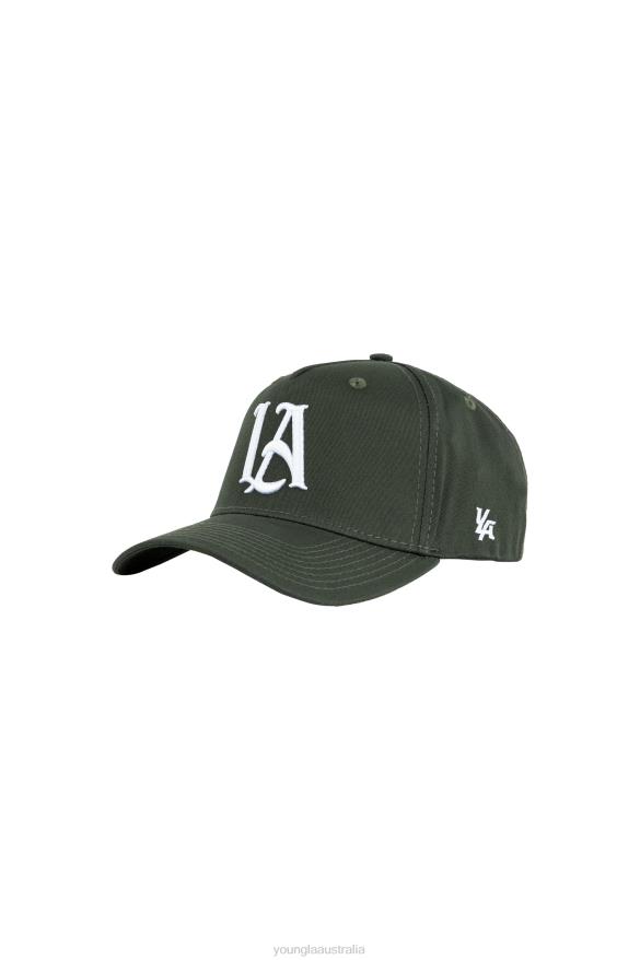Clothing YoungLA 920 A-FRAME LA SNAPBACK HAT 2.0 All Black Men 4F2FF939