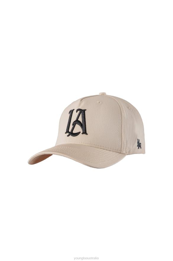 Clothing YoungLA 920 A-FRAME LA SNAPBACK HAT 2.0 Nardo Grey Men 4F2FF942