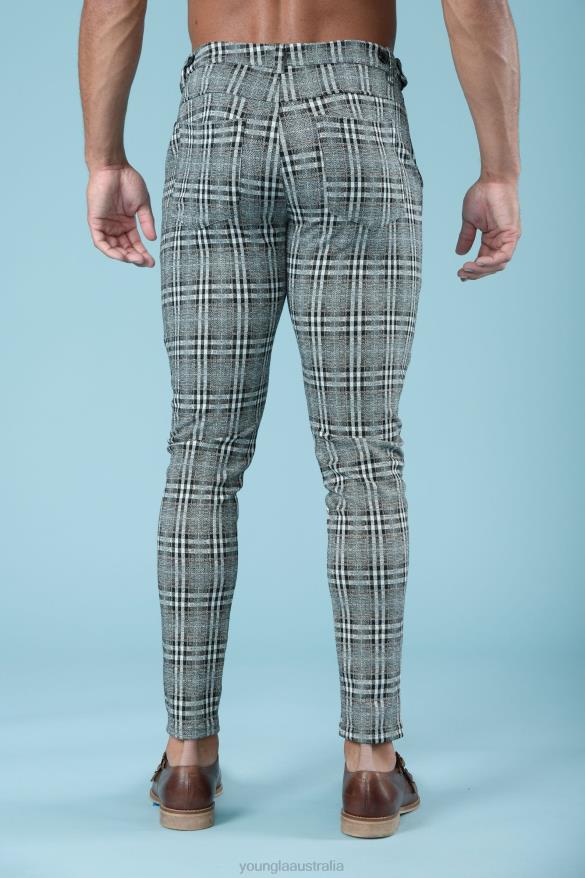 Clothing YoungLA 614 DAPPER DRESS PANTS Black Men 4F2FF739