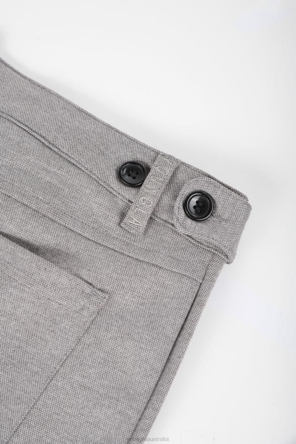 Clothing YoungLA 614 DAPPER DRESS PANTS Blue Plaid Men 4F2FF743