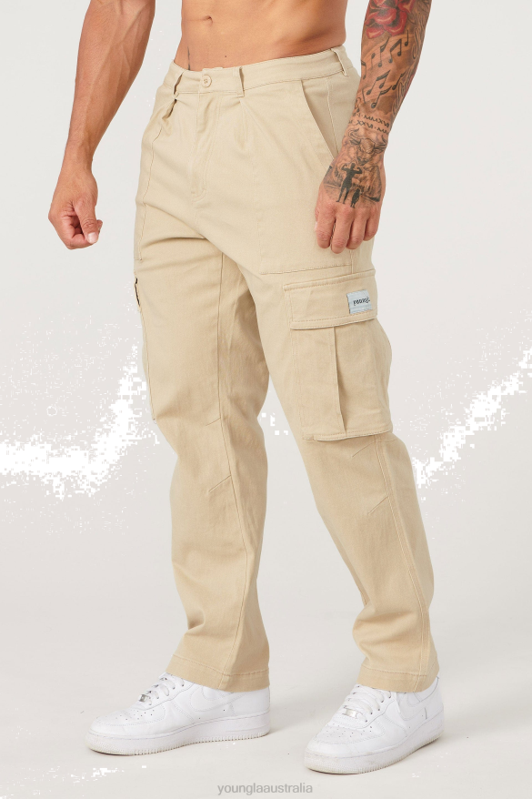 Clothing YoungLA 627 CONVOY CARGO Khaki Men 4F2FF736