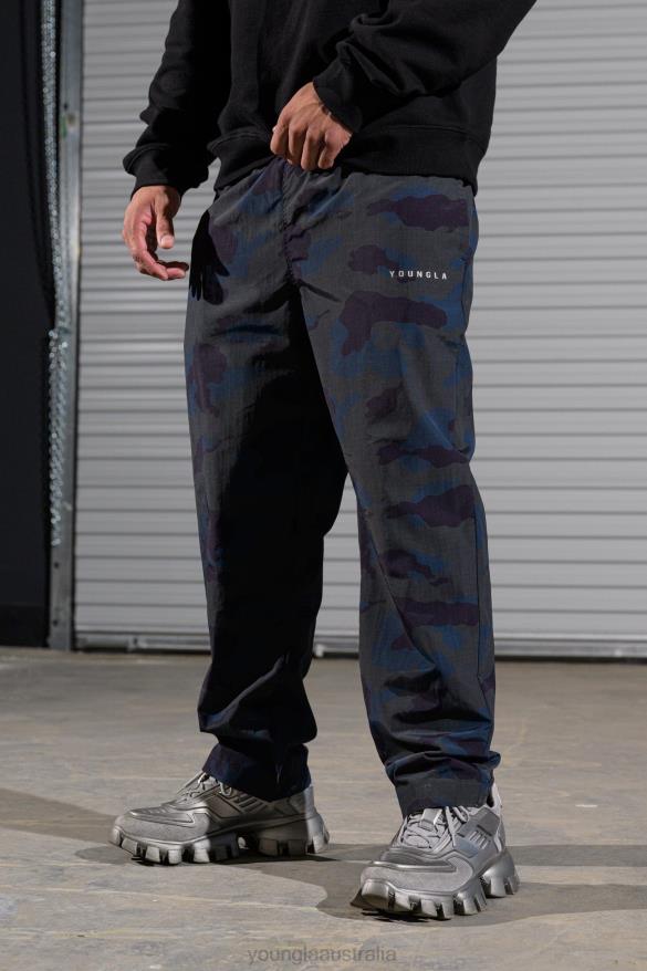 Clothing YoungLA 201 OFF THE GRID PANTS Black Men 4F2FF919