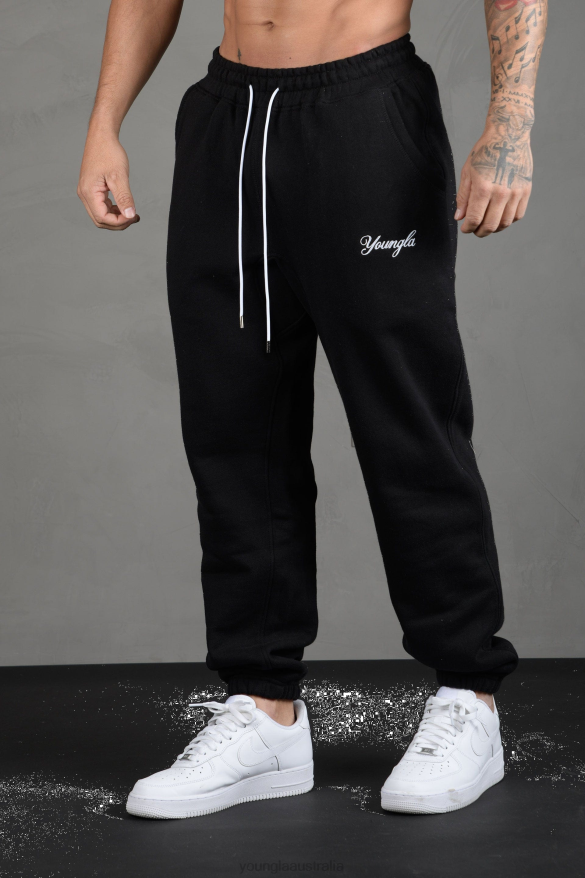 Clothing YoungLA 211 FOR HIM JOGGERS Black Men 4F2FF858