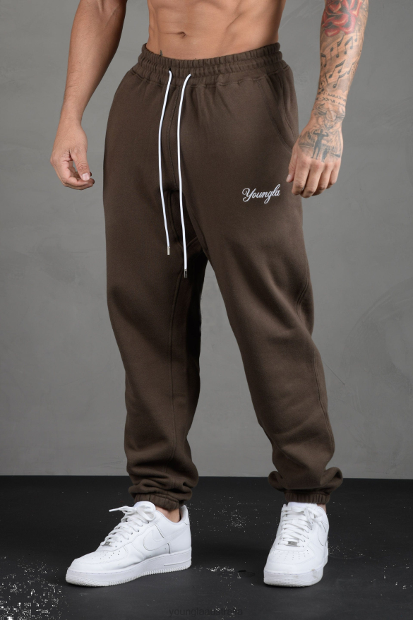 Clothing YoungLA 211 FOR HIM JOGGERS Brown Men 4F2FF859