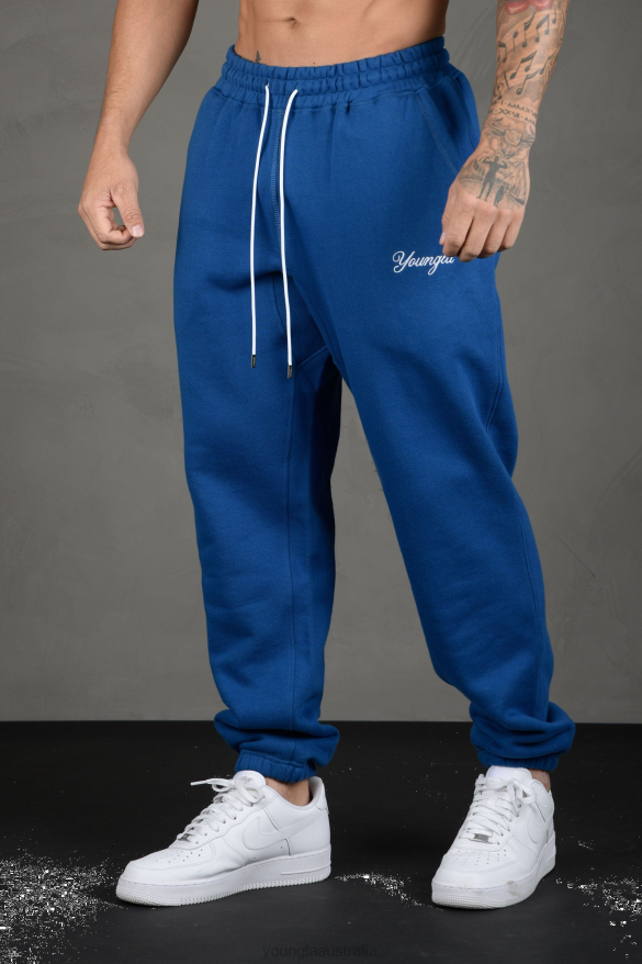 Clothing YoungLA 211 FOR HIM JOGGERS Royal Blue Men 4F2FF861