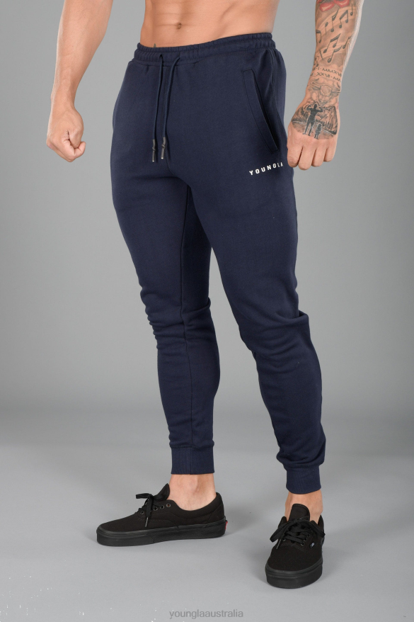 Clothing YoungLA 213 ELITE JOGGERS Navy Men 4F2FF908