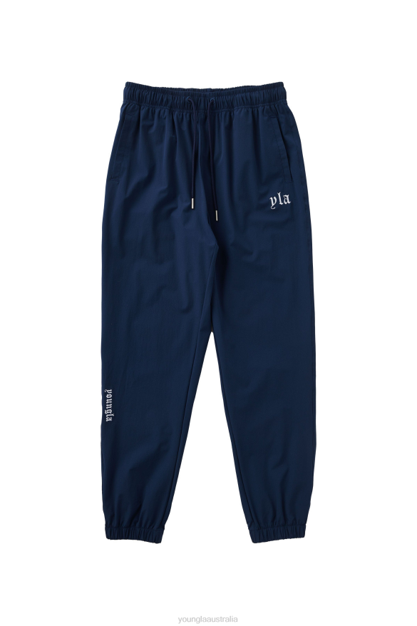 Clothing YoungLA 214 EFFORTLESS NYLON JOGGERS Navy Men 4F2FF855