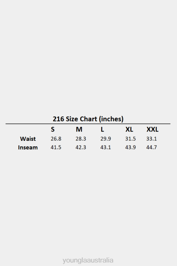 Clothing YoungLA 216 ETERNAL NO CUFF SWEATS Oatmeal Men 4F2FF896