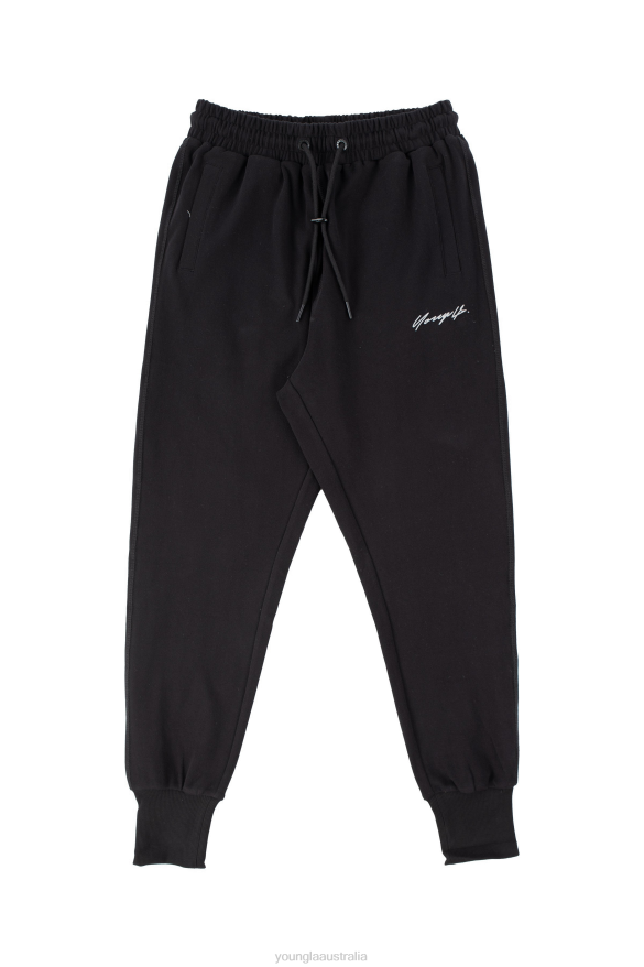 Clothing YoungLA 228 CLOUD JOGGERS Black Men 4F2FF868