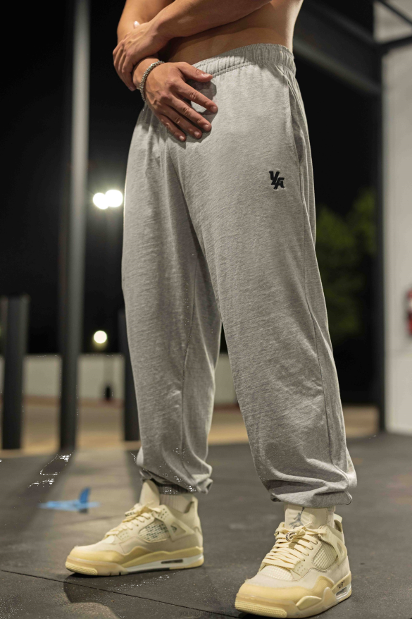 Clothing YoungLA 231 PUMP COVER JOGGERS Heather Grey Men 4F2FF884