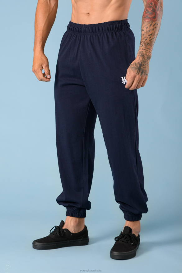 Clothing YoungLA 231 PUMP COVER JOGGERS Navy Men 4F2FF885