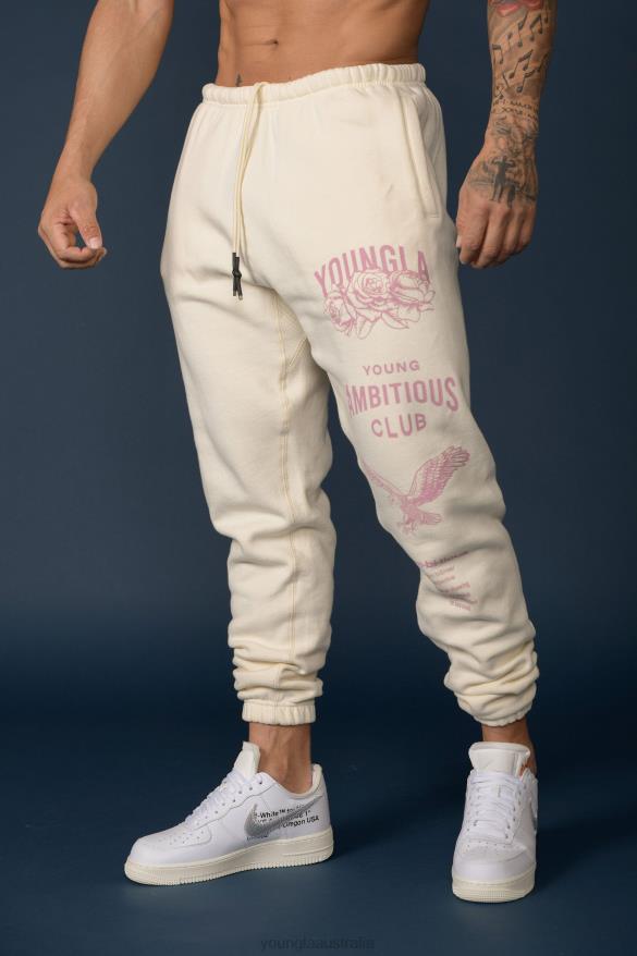 Clothing YoungLA 233 THE IMMORTAL JOGGERS Brown Washed Men 4F2FF846