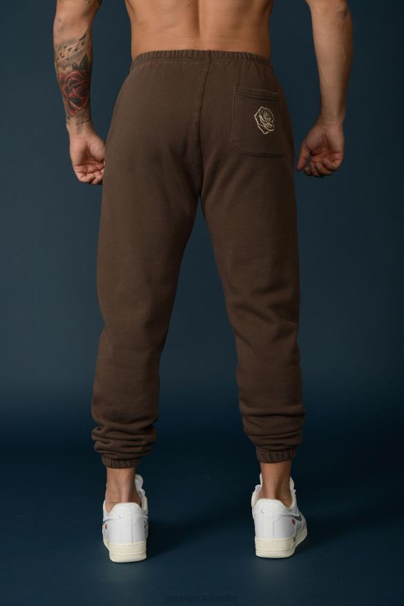 Clothing YoungLA 233 THE IMMORTAL JOGGERS Brown Washed Men 4F2FF846