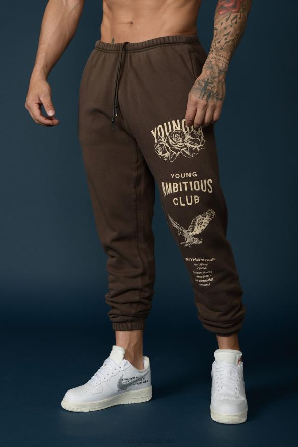 Clothing YoungLA 233 THE IMMORTAL JOGGERS Grey Washed Men 4F2FF847