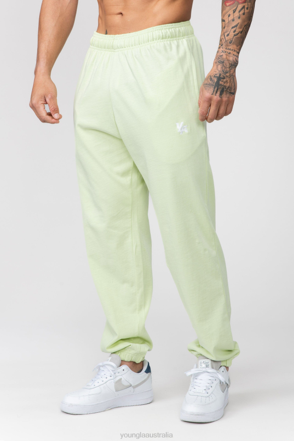 Clothing YoungLA 234 PASTEL PUMP COVER JOGGERS Pastel Green Men 4F2FF878