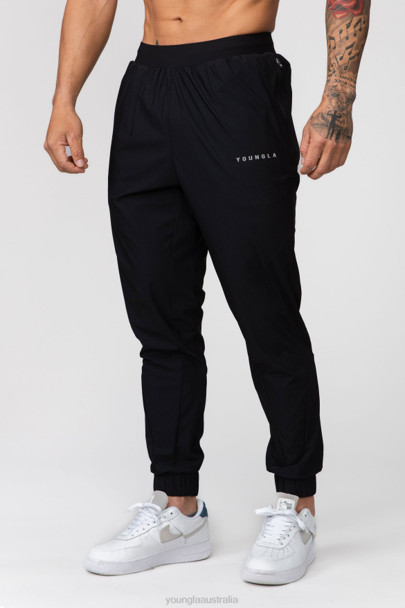 Clothing YoungLA 237Nylon Training Joggers Black Men 4F2FF897