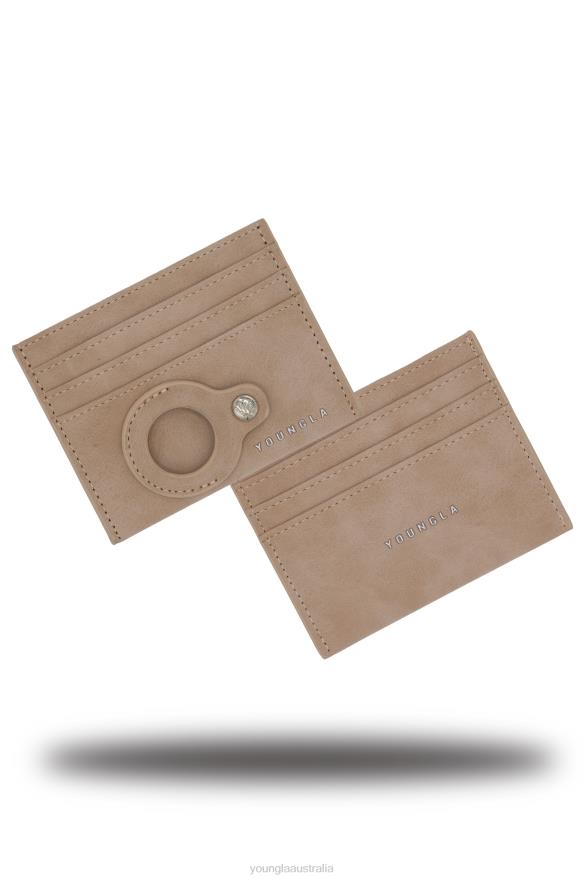 Accessory YoungLA 725 EXECUTIVE CARD HOLDER Tan Men 4F2FF987