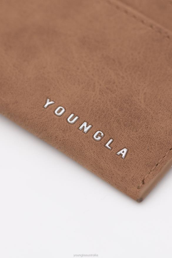Accessory YoungLA 725 EXECUTIVE CARD HOLDER Tan Men 4F2FF987