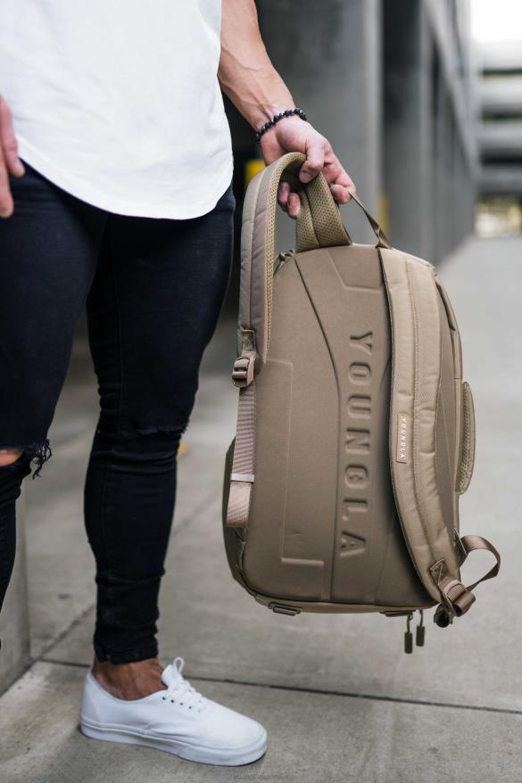 Accessory YoungLA 730 EXPEDITION BACKPACKS Tan Men 4F2FF965