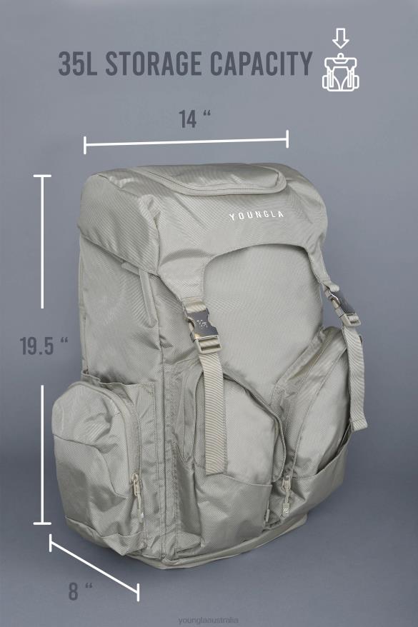 Accessory YoungLA 731 GRAND TOUR BACKPACKS Black Men 4F2FF988