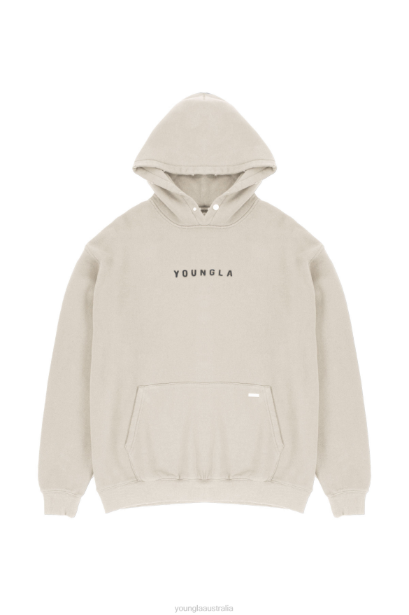 Clothing YoungLA 535 MONARCH PULLOVER HOODIES Bone Wash Men 4F2FF839