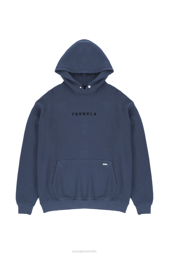 Clothing YoungLA 535 MONARCH PULLOVER HOODIES Navy Wash Men 4F2FF841