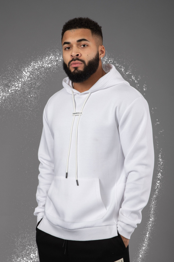 Clothing YoungLA 542 PRO-TECH HOODIES White Men 4F2FF788