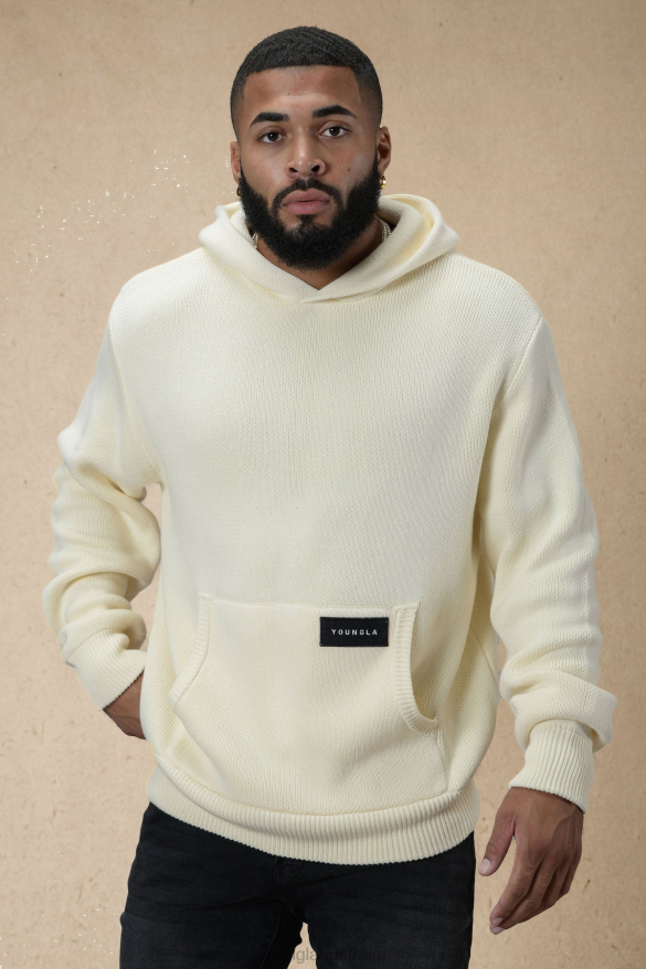 Clothing YoungLA 547 MOJAVE KNITTED HOODIES Off-White Men 4F2FF765