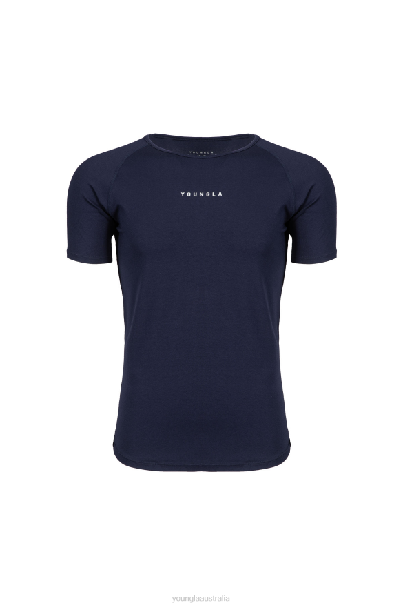 Clothing YoungLA 403 ELITE TEES Navy Men 4F2FF423