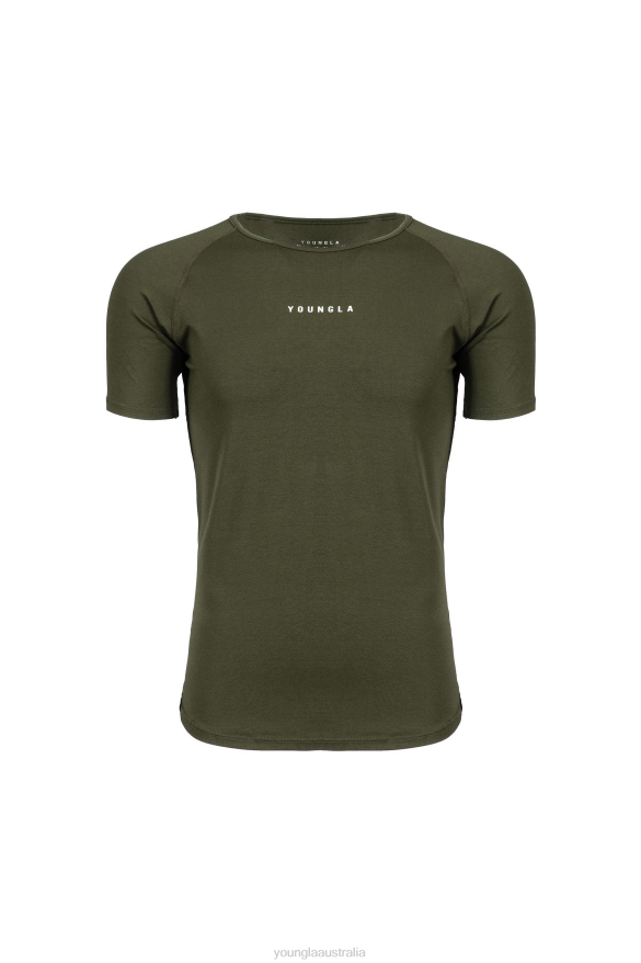 Clothing YoungLA 403 ELITE TEES Olive Men 4F2FF424