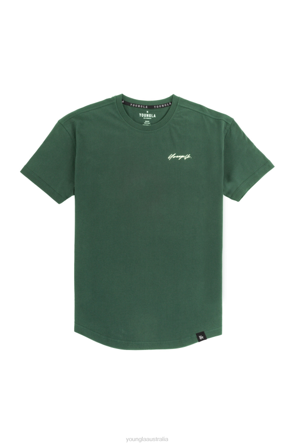 Clothing YoungLA 408 AUTOBIOGRAPHY TEES Forest Green Men 4F2FF212