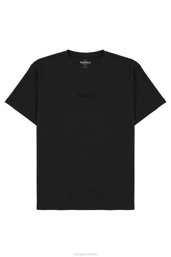 Clothing YoungLA 418 RESIST TEES Black Men 4F2FF128