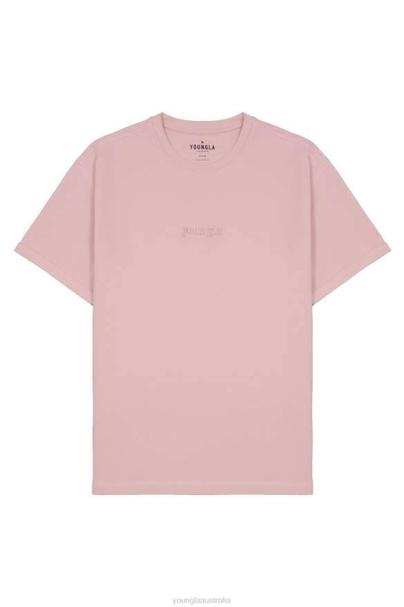 Clothing YoungLA 418 RESIST TEES Salmon Men 4F2FF132