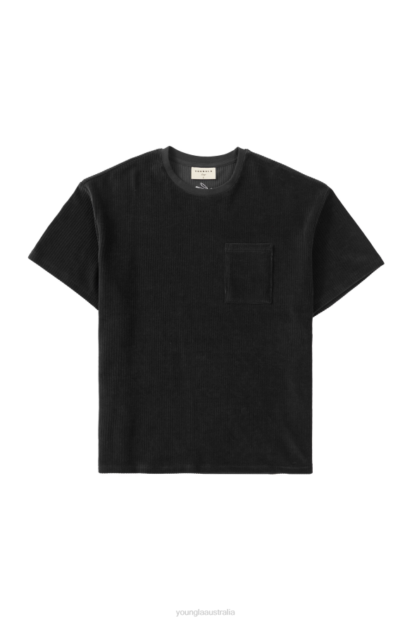 Clothing YoungLA 419 CORD COLLECTION - TEES Black Men 4F2FF347