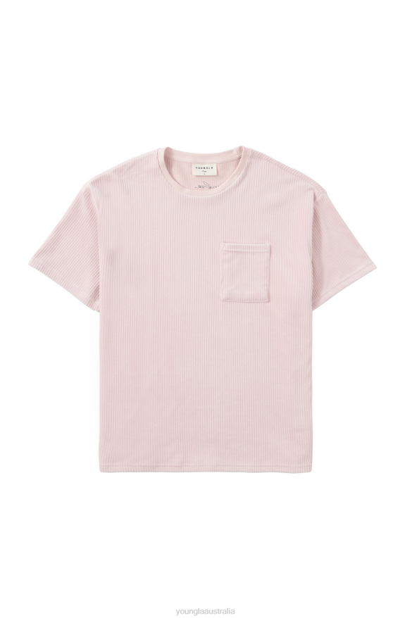 Clothing YoungLA 419 CORD COLLECTION - TEES Pink Men 4F2FF352