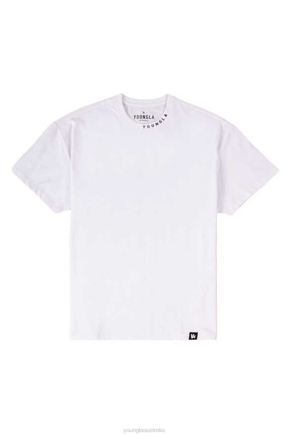 Clothing YoungLA 429 TRADEMARK TEES White Men 4F2FF287