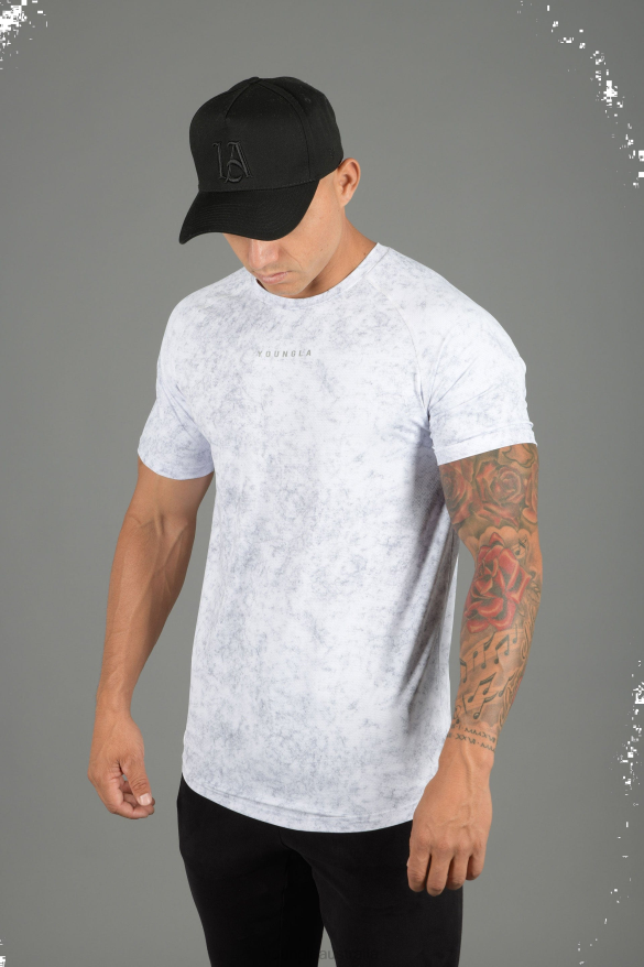 Clothing YoungLA 440 PERFORMANCE LINE SHORT SLEEVE SHIRTS Marble Men 4F2FF434