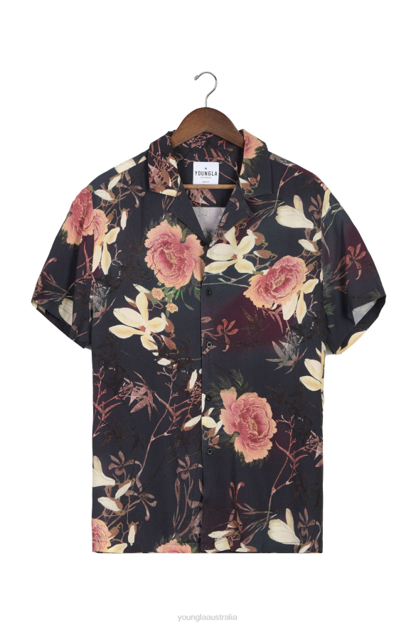 Clothing YoungLA 445 CABO VIBEZ SHIRTS PRINTED Autumn Nights Men 4F2FF311