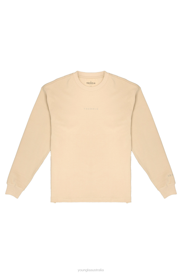 Clothing YoungLA 450 CLOUD FOAM LONG SLEEVES Beige Men 4F2FF416