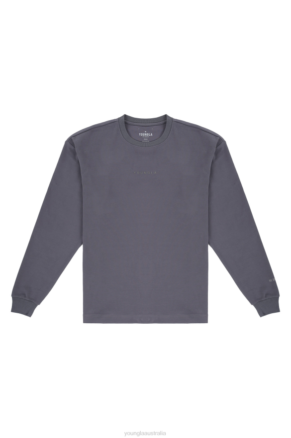 Clothing YoungLA 450 CLOUD FOAM LONG SLEEVES Nardo Grey Men 4F2FF420