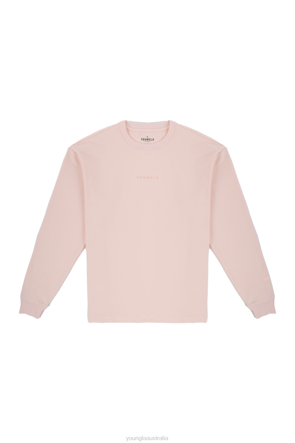 Clothing YoungLA 450 CLOUD FOAM LONG SLEEVES Peach Men 4F2FF418