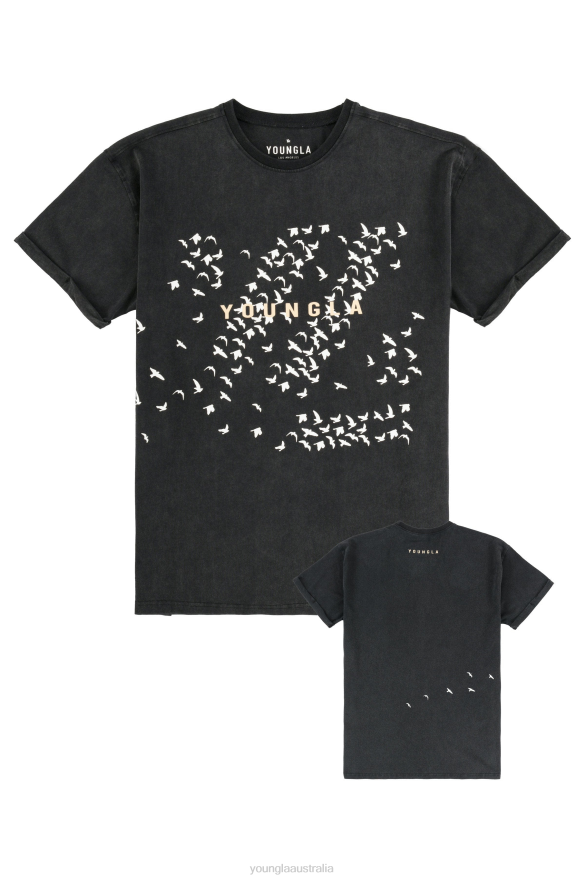 Clothing YoungLA 452 THE FLOCK TEES Flock Bloc Men 4F2FF266