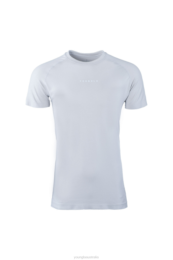 Clothing YoungLA 454 NEW GEN COMPRESSION TEE White Men 4F2FF380