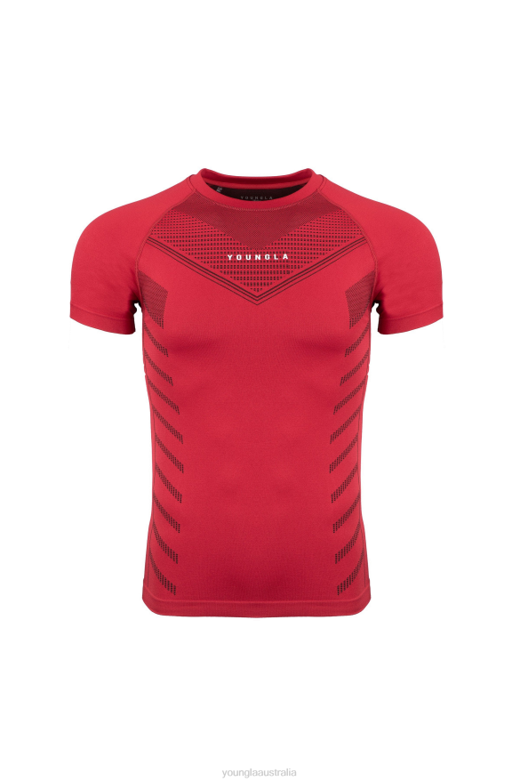 Clothing YoungLA 465 SUPERHERO COMPRESSION TEES Red Men 4F2FF126
