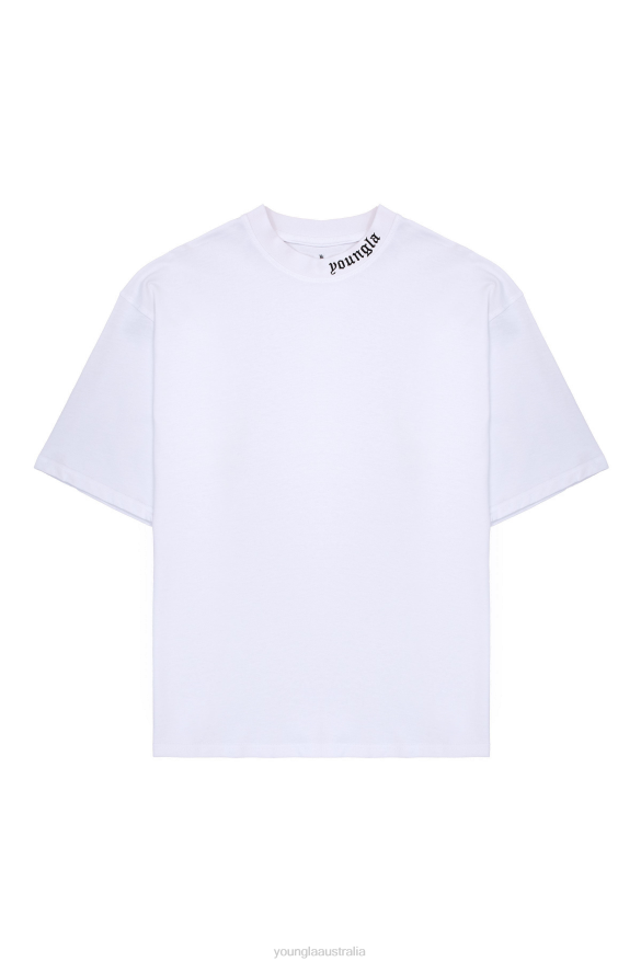 Clothing YoungLA 467 ROMAN TEES White Men 4F2FF154