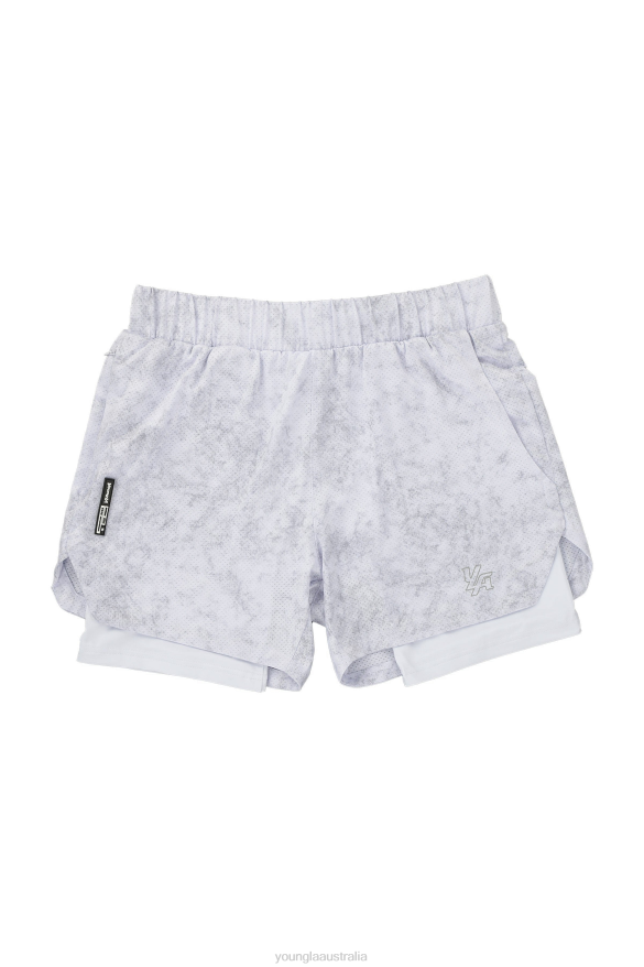 Clothing YoungLA 105 COMPRESSION SHORTS 2.0 Marble Men 4F2FF575