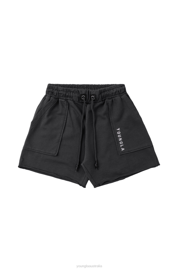Clothing YoungLA 106 VINTAGE SHORT SHORTS Coal Wash Men 4F2FF623