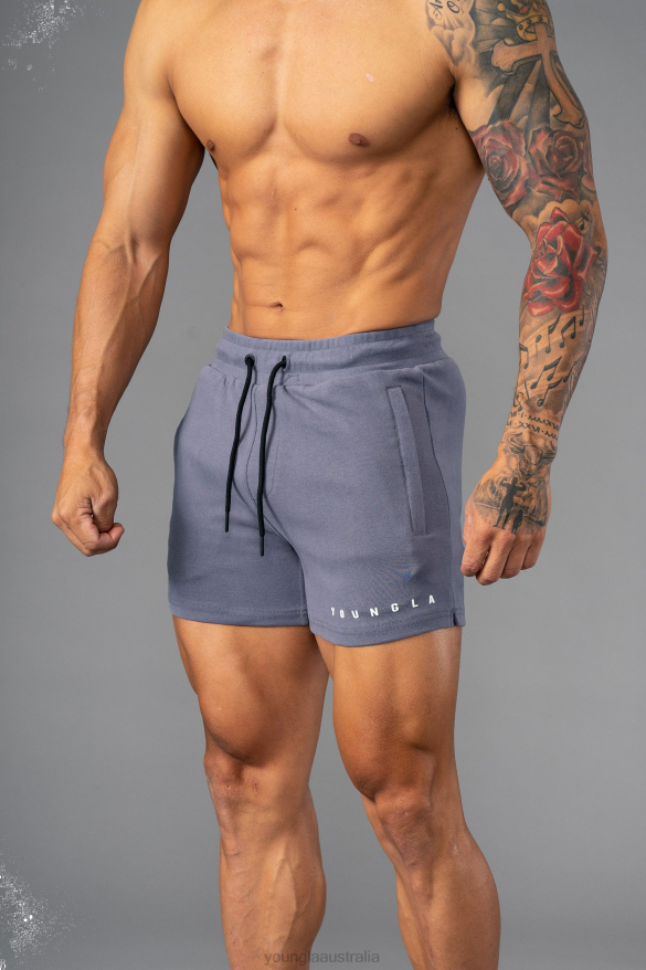 Clothing YoungLA 113 THE PERFECT SHORT SHORTS Nardo Grey Men 4F2FF704