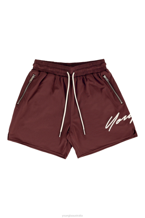 Clothing YoungLA 115 SIGNATURE SHORTS Brown Men 4F2FF583